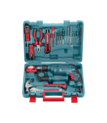 کیت دریل برقی چکشی 13 میلی متری رونیکس مدل RS-0001