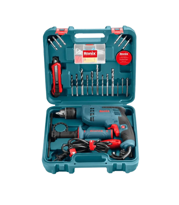 ست ترکیبی دریل برقی 33 پارچه رونیکس مدل RS-0008