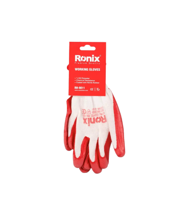 دستکش ایمنی نیتریل- 42 گرم رونیکیس مدل RH-9011
