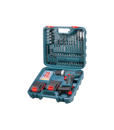 ست ترکیبی دریل چکشی شارژی 18 ولت 53 تکه رونیکس مدل RS-8019