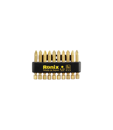 سری پیچ گوشتی یکسر چهارسو بلند PH2*50 mm رونیکس مدل RH-5403