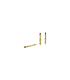 سری پیچ گوشتی طلایی یک سر چهار سو کوتاه 25 میلی متری (PH2) رونیکس مدل RH-5408