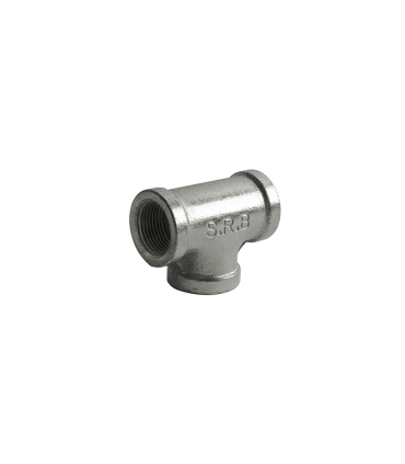 سه راهی گالوانیزه آبکاری گرم S.R.B سایز "1/4-1