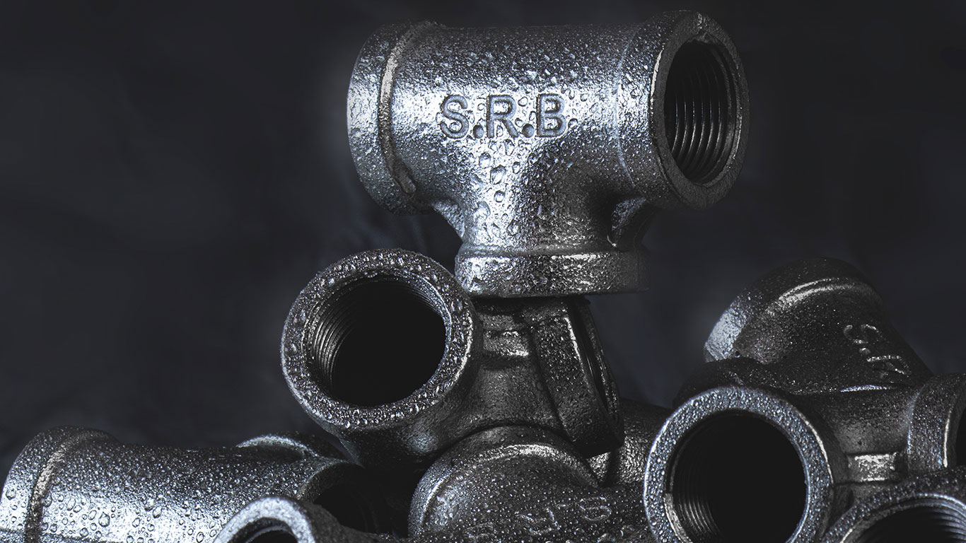 آخرین لیست قیمت اتصالات گالوانیزه SRB